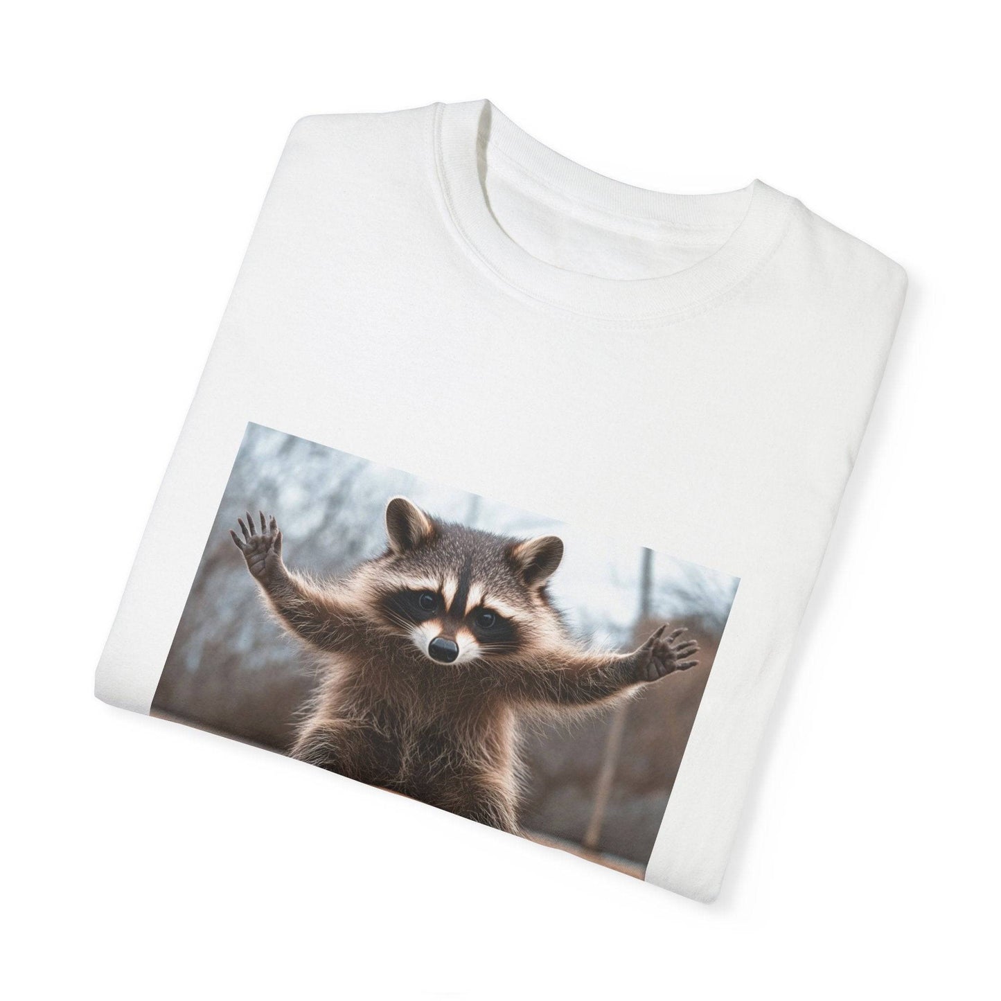 Raccoon Shredz Skateboarding Tee - Disco Apparel